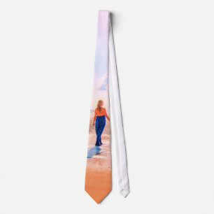 Op maat gemaakte fotohalsband met uw favoriete fot stropdas