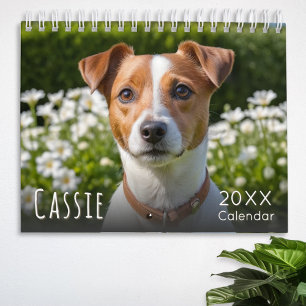 Op maat gemaakte fotokalender voor huisdieren hond kalender