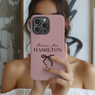 Op maat gemaakte Future Mrs. telefoonhoesje als ve Case-Mate iPhone 14 Pro Max Hoesje