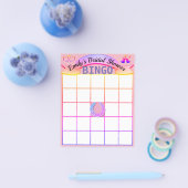 Op maat gemaakte gepersonaliseerde bruidsfeest bin flyer (Enkel)