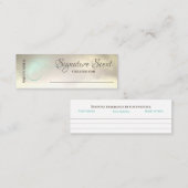 Op maat gemaakte geur persoonlijke geur snuif noti mini visitekaartje (Voorkant / Achterkant)