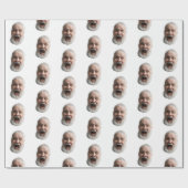 Op maat gemaakte gezichts-cadeauverpakking cadeaupapier (Vlak)