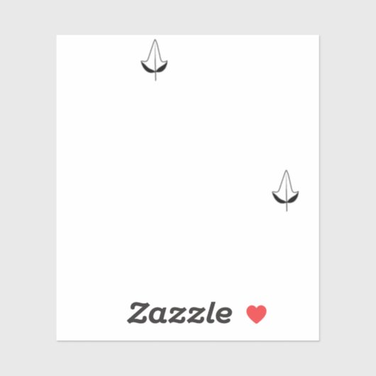 Op maat gemaakte grappige cadeautasjes sticker (Vel)