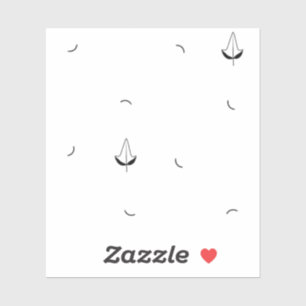 Op maat gemaakte grappige cadeautasjes sticker