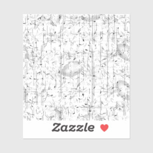 Op maat gemaakte grappige persoonlijke cadeautasje sticker