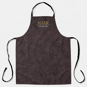 Op maat gemaakte haarspecialist professioneel schort