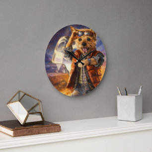 Op maat gemaakte huisdierkunst Acryl wandklok – 27 Grote Klok