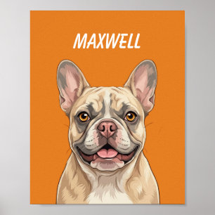 Op maat gemaakte huisdierportretten met behulp van poster