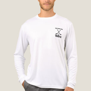 Op maat gemaakte ijshockey middelbare school team Tri-Blend shirt