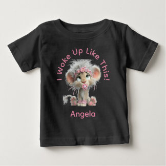 Op maat gemaakte 'Ik werd zo wakker'-T-shirt