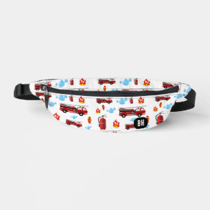 Op maat gemaakte initiaal monogram jongens brandwe heuptasje