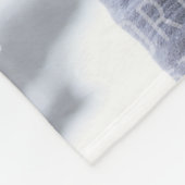 Op maat gemaakte kerst fleece dekens met foto (Hoek)