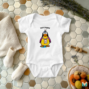 Op maat gemaakte koele pinguïn shirt met naam en t
