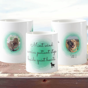 Op maat gemaakte Labrador Retriever in mintgroene Koffiemok