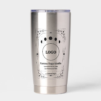 Op maat gemaakte logo Tarot Promotionele Yoga Spa  Geïsoleerde Drinkbeker