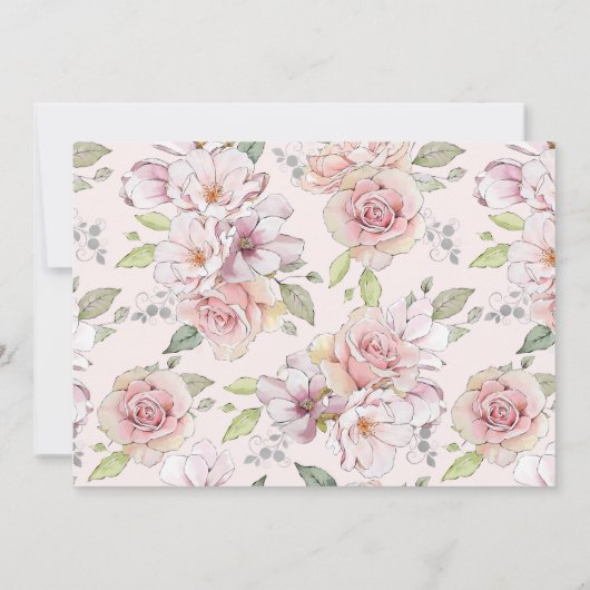 Op maat gemaakte meisjes bruidsmeisje voorstelkaar kaart (Achterkant)