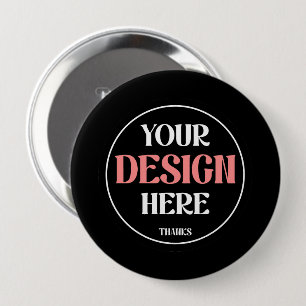 Op maat gemaakte merkgebonden bedrijfscadeaus en w ronde button 4,0 cm
