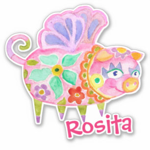 Op maat gemaakte Mexicaanse Alebrije vinyl sticker