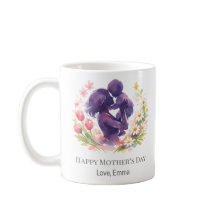 Op maat gemaakte Moeder en Kind Bloem Moederdag Mo