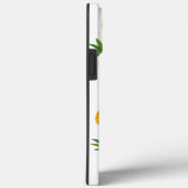 Op maat gemaakte monogram ananas Case-Mate iPhone Case (Achterkant / Rechts)