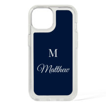 Op maat gemaakte monogram iPhone-hoes