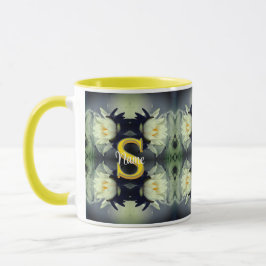 Op maat gemaakte monogram met uw eerste naam Lotus Mok
