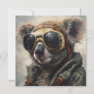 Op maat gemaakte naam Australische piloot koala-vl