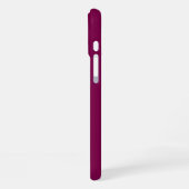 Op maat gemaakte naam stijlvol modern elegant mini iPhone hoesje (Linkerkant)