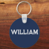 Op maat gemaakte naam Verjaardags Kerstcadeau Sleutelhanger (Voorkant)