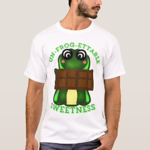 Op maat gemaakte onvergetelijke zoete kikker cadea t-shirt