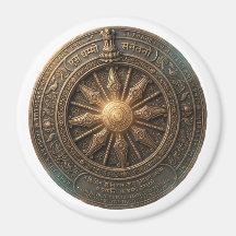 Op maat gemaakte Oude Dhamma Wiel Erfgoed Rond B