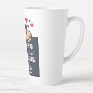 Op maat gemaakte papa-koffiemok latte mok