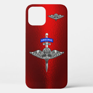 Op maat gemaakte parachutist iPhone 12 hoesje