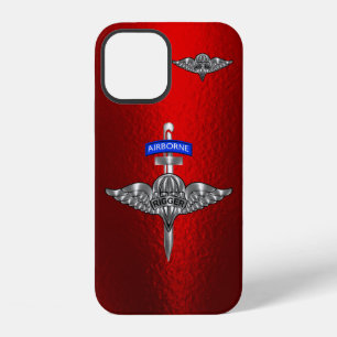 Op maat gemaakte parachutist iPhone 12 hoesje