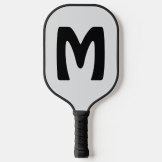OP MAAT GEMAAKTE PICKLEBALL PEDDEL MET MONOGRAAF PADDLE