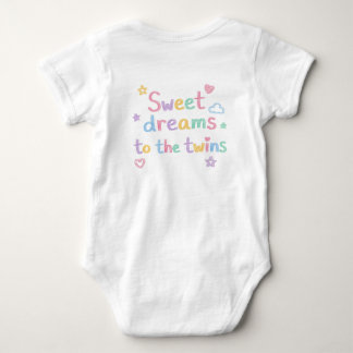 Op maat gemaakte pinguïnfamilie bijpassend babybod romper