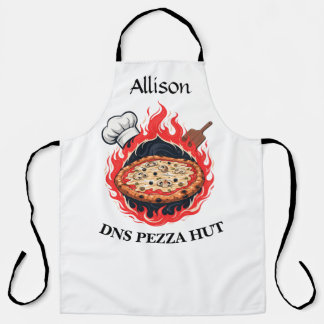 Op maat gemaakte pizzachef schort | Gepersonalisee