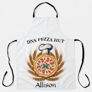 Op maat gemaakte pizzachef schort Gepersonalisee