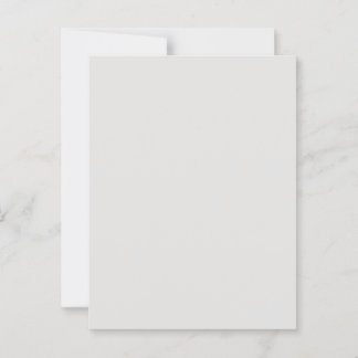 Op maat gemaakte platina witte ansichtkaart briefkaart