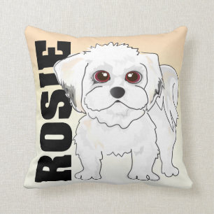 Op maat gemaakte "ROSIE" Hondenkussen Kussen
