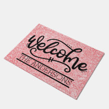 Op maat gemaakte roze welkomroos
