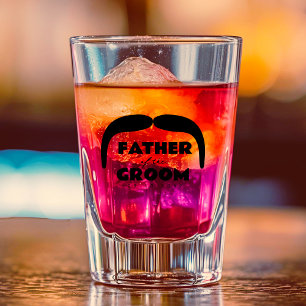 Op maat gemaakte Snor Shotglas – Vader van de Brui Shot Glas