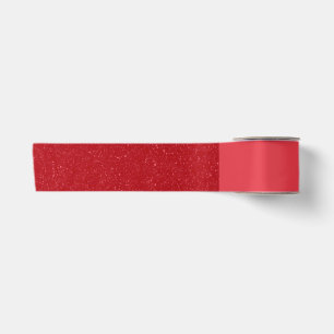 Op maat gemaakte Tomaat Rood Glitter Blok Lint