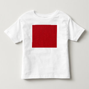 Op maat gemaakte Tomaat Rood Peuter T-shirt