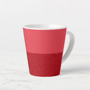 Op maat gemaakte Tomaat Rood Tweekleurige Latte Mo Mok
