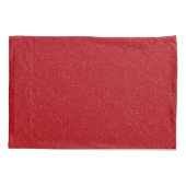 Op maat gemaakte Tomaat Rood & Wit Spat Kussenhoes (Achterkant)