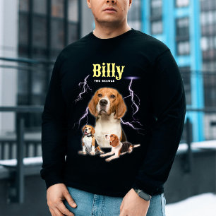 Op maat gemaakte trendy bootleg gepersonaliseerde t-shirt