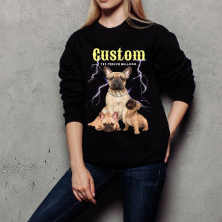 Op maat gemaakte trendy bootleg gepersonaliseerde Tri-Blend shirt