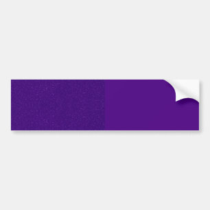 Op maat gemaakte tweedelig paarse bumpersticker