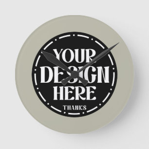 Op maat gemaakte Vader Waarderingscadeau Design Ronde Klok